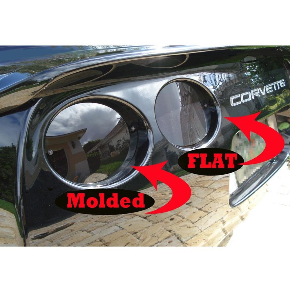 Corvette Rear Reverse, 3rd Brake, Taillight Acrylic Blackout Kit 7 Pc. : 1997-2004 C5 & Z06-SR1 Performance