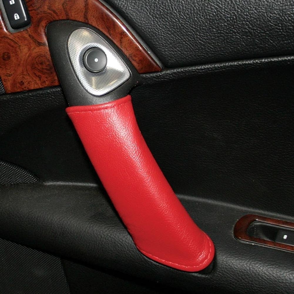 Corvette Door Handle Accent - Leather : 2005-2013 C6,Z06,ZR1,Grand Sport