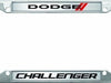 Mopar Licensed - Dodge Challenger License Plate Frame with Stripes