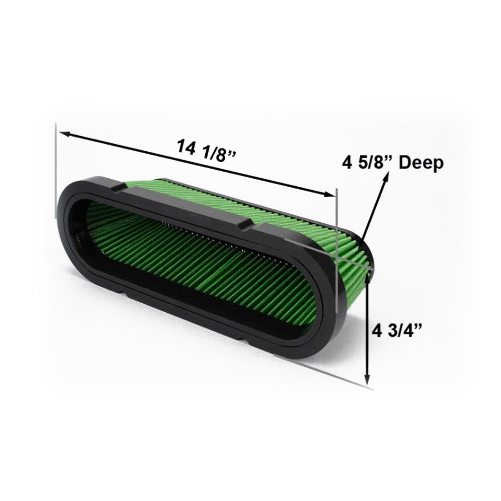 Green Filter 7087 Air Filter-SR1 Performance
