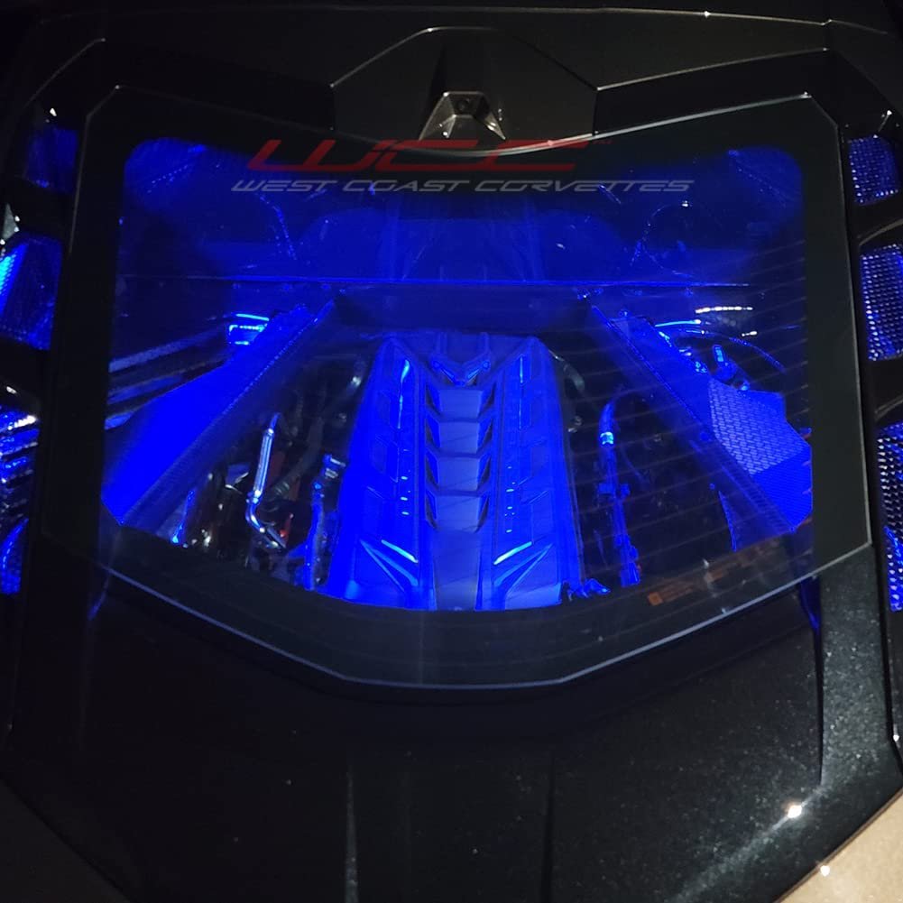 C8 Corvette - Engine Bay LED Lighting Kit - RGB : Stingray, Z51-SR1 Performance