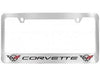 C5 Corvette Engraved License Plate Frame