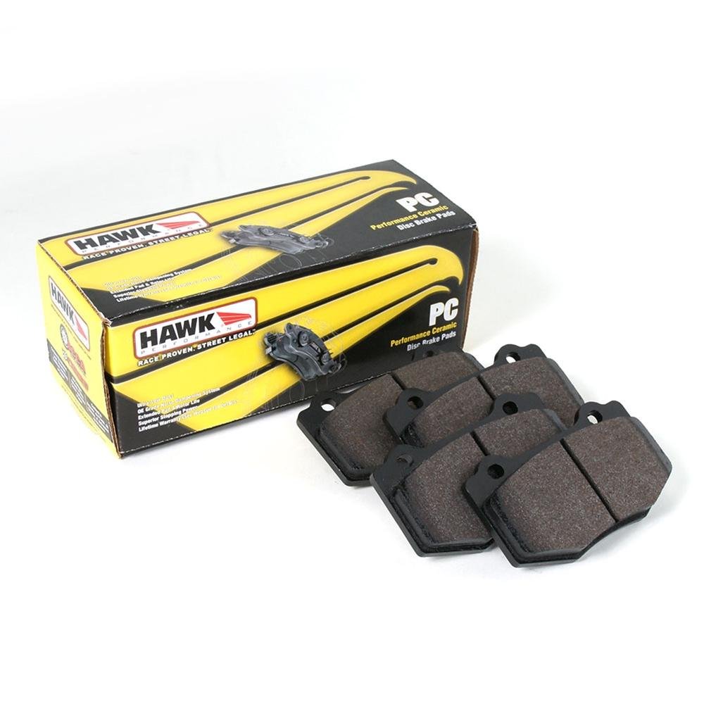 Corvette Brake Pads - Hawk Ceramic - Rear : C7 Stingray, Z51, Grand Sport, Z06-SR1 Performance