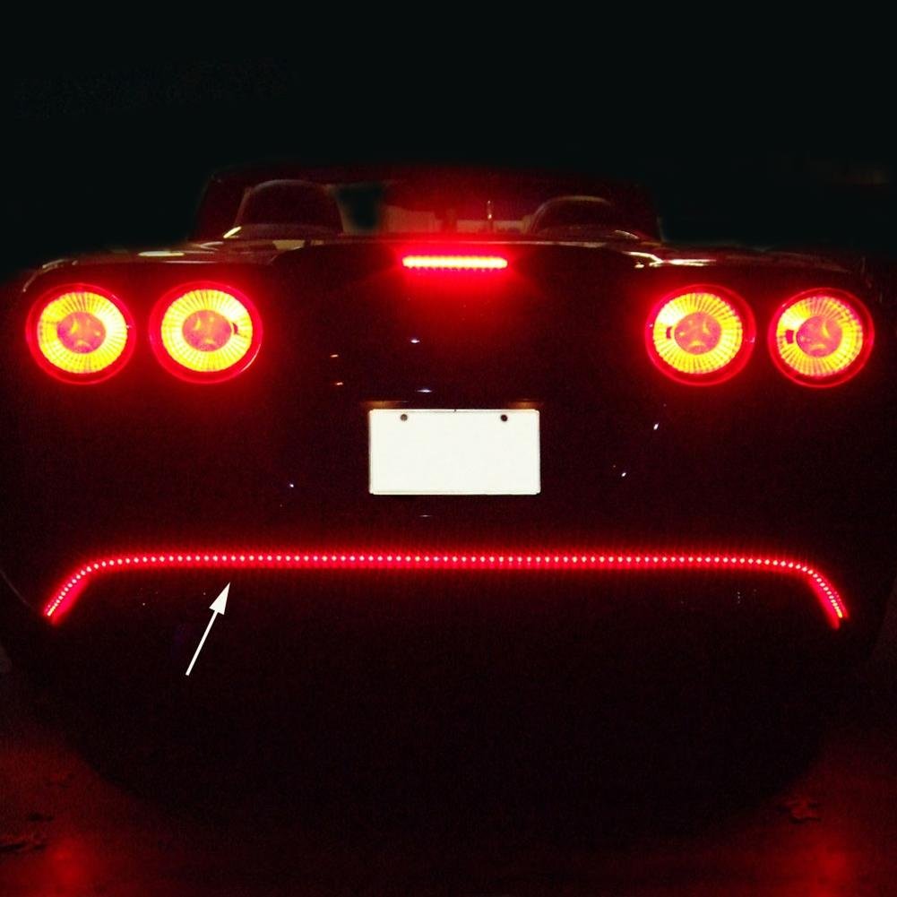 Corvette Lower Brake Lighting LED Kit : 2005-2013 C6, Z06, ZR1, Grand Sport (Red)