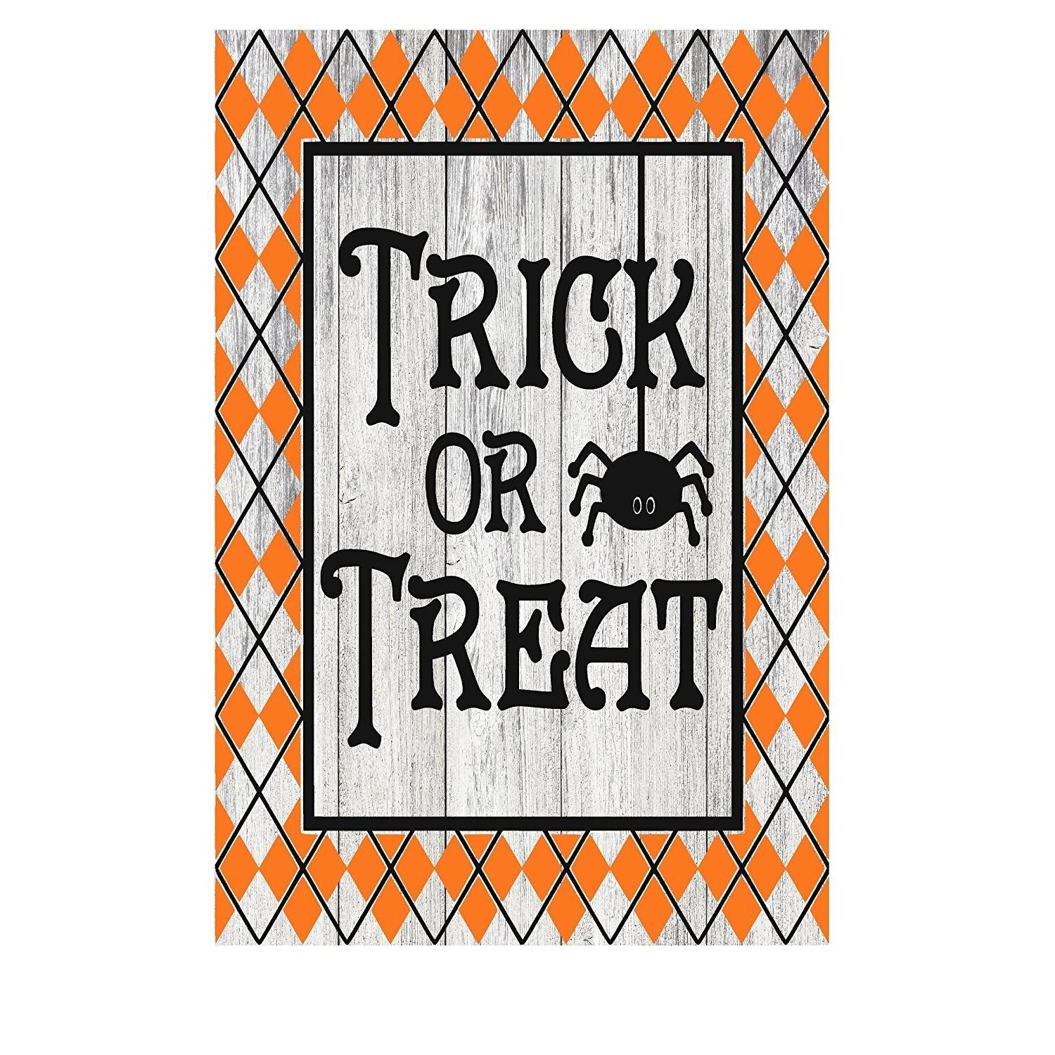 Halloween Spooktacular Rustic Metal Sign - 12" x 8"