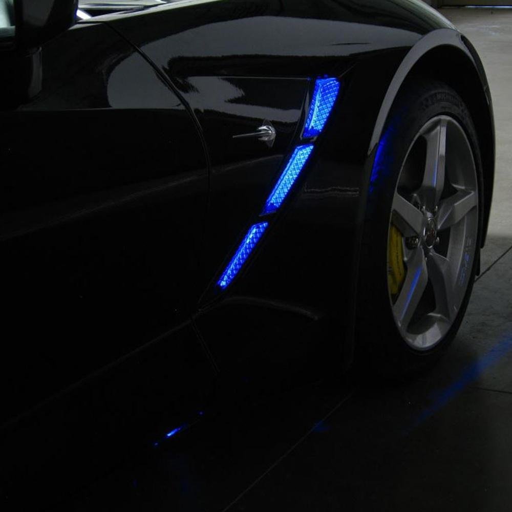 Corvette Side Cove/Hood Scoop LED Lighting Kit with (4) Function Remote : C7 Stingray-SR1 Performance